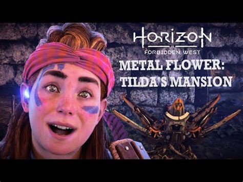 metal flower in house|metal flower in tilda's mansion.